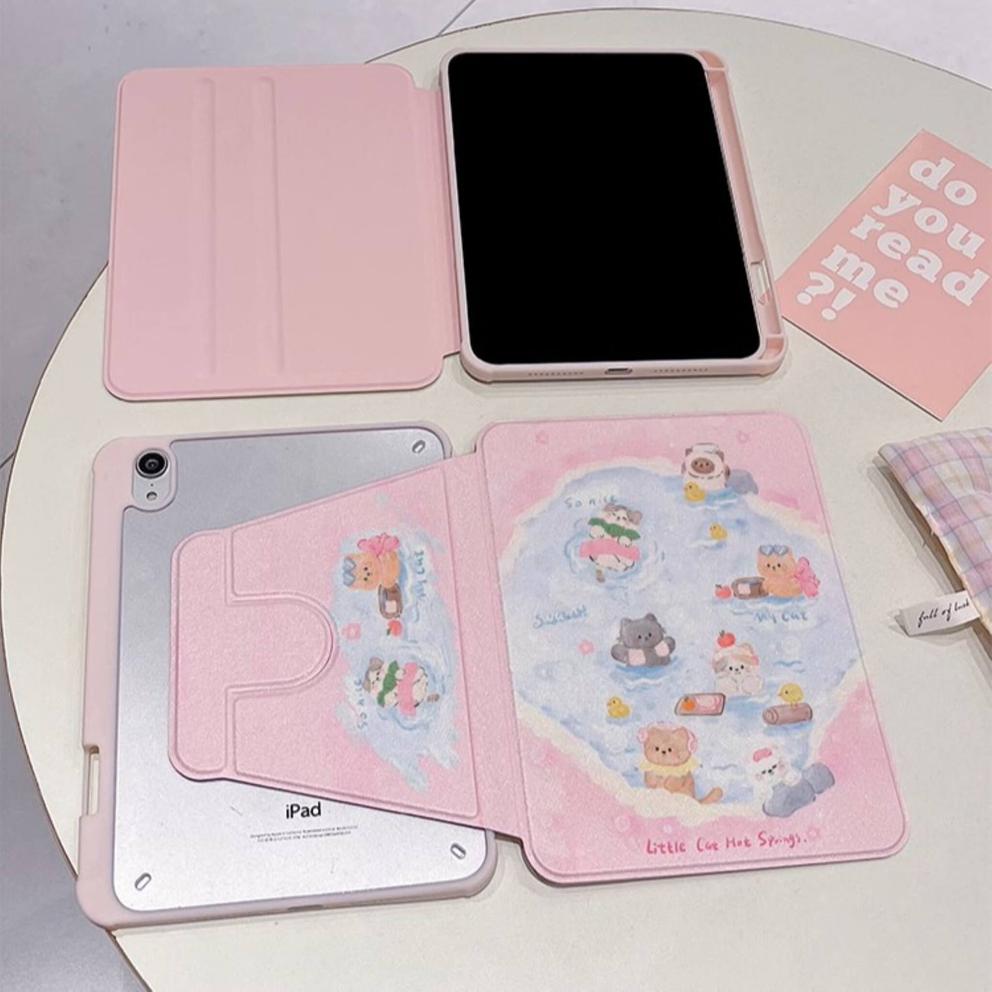 iPad Case | Kitten Spa Day ed.