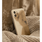 iPhone case. Teddy bear iPhone cases. Full-covered, super slim & lightweight phone case. Soft TPU material. Side view.