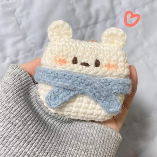 AirPods Case | Snuggle Bear Crochet