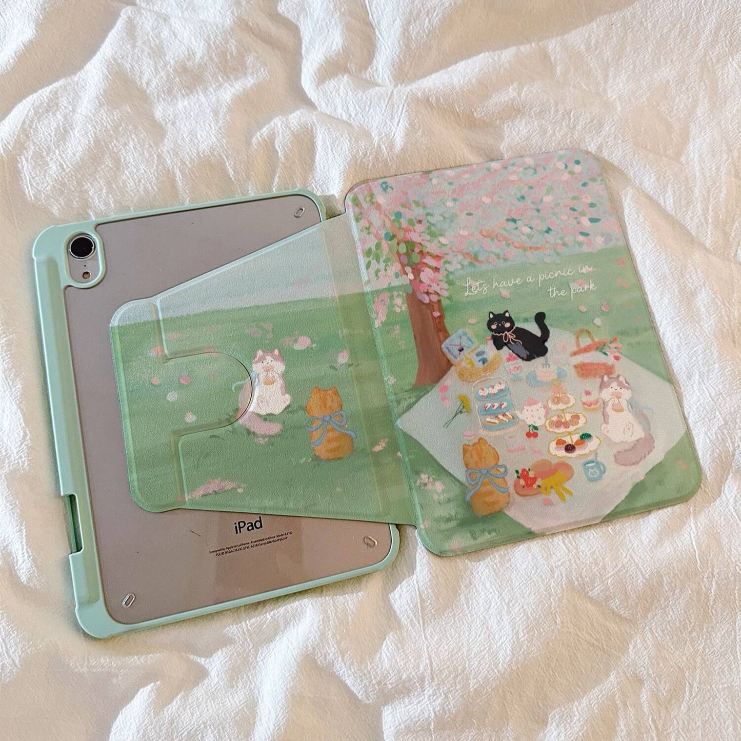 iPad Case | Cherry Blossom Picnic ed.