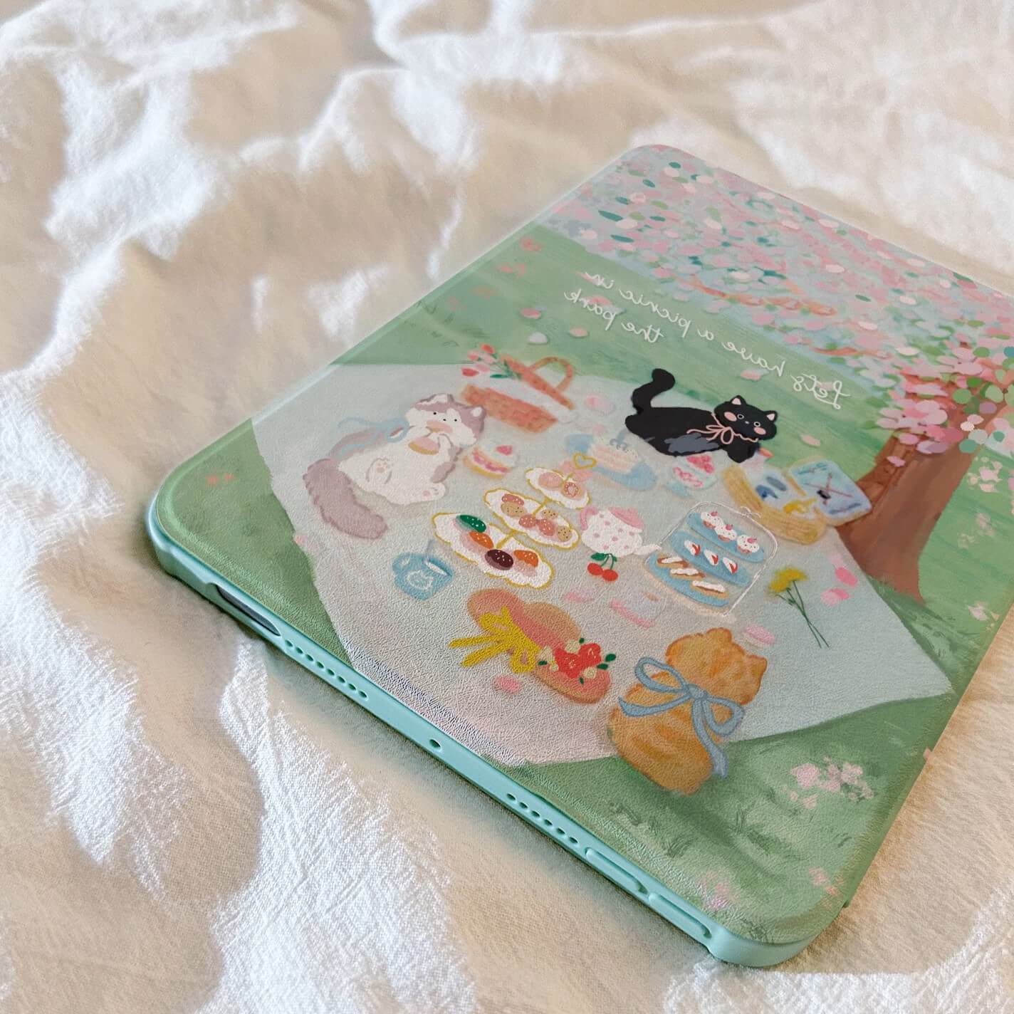 iPad Case | Cherry Blossom Picnic ed.