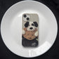 iphone case, cute iphone case, teddy bear, front view