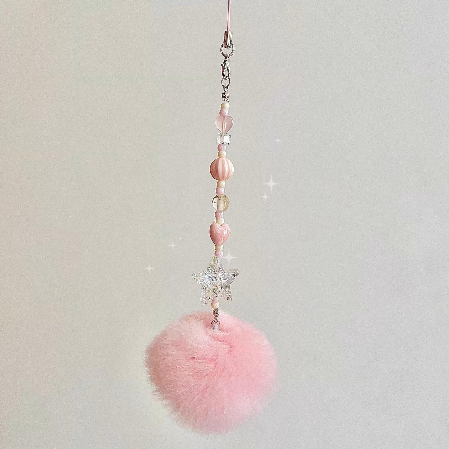 Phone Charm |  Pink Puff ed.