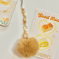 Phone Charm | Yellow Puff ed.